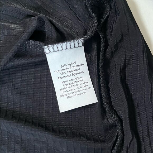 Beyond Yoga Side Tie Black Tee XS - Picture 8 of 8